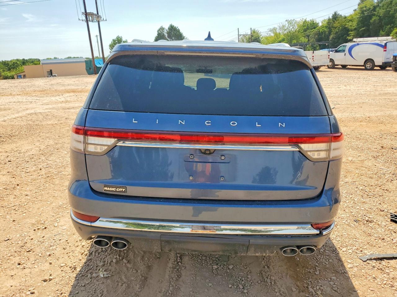 2020 Lincoln Aviator Reserve Blue vin: 5LM5J7XC6LGL06071
