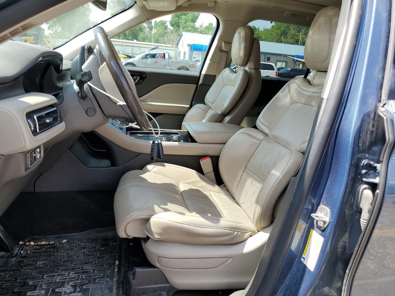2020 Lincoln Aviator Reserve Blue vin: 5LM5J7XC6LGL06832