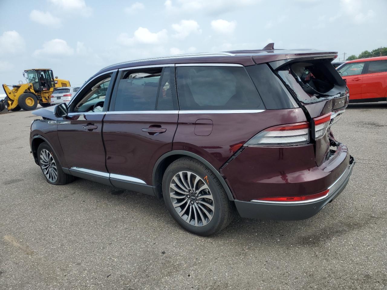 2020 Lincoln Aviator Reserve Темно-бордовый vin: 5LM5J7XC6LGL19614