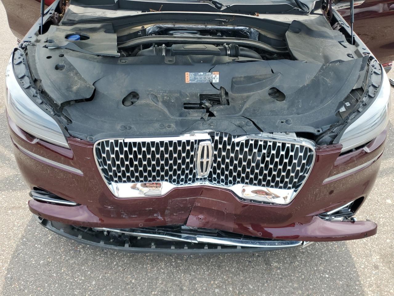 2020 Lincoln Aviator Reserve Темно-бордовый vin: 5LM5J7XC6LGL19614