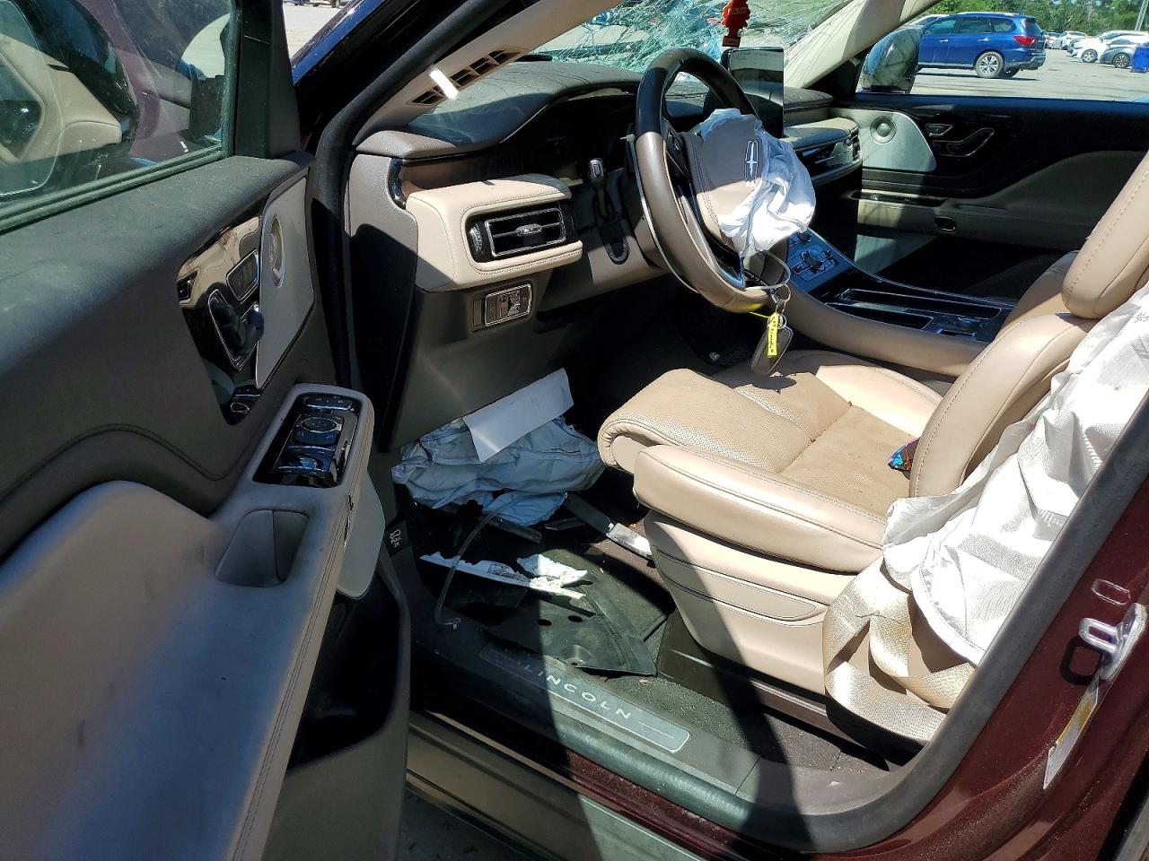 2023 Lincoln Aviator Reserve Maroon vin: 5LM5J7XC6PGL02513