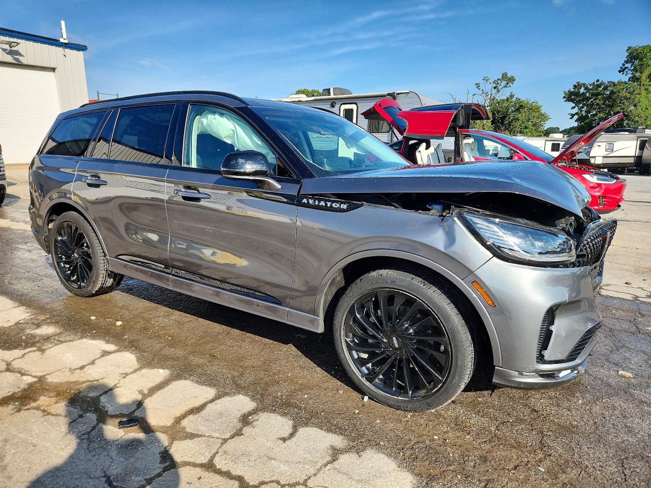 2025 Lincoln Aviator Reserve Charcoal vin: 5LM5J7XC6SGL02696