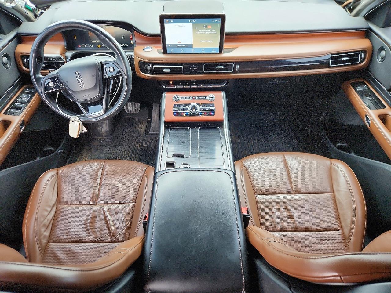 2020 Lincoln Aviator Reserve Желто-коричневый vin: 5LM5J7XC8LGL21431