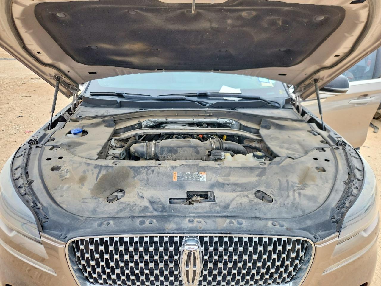 2020 Lincoln Aviator Reserve Желто-коричневый vin: 5LM5J7XC8LGL21431