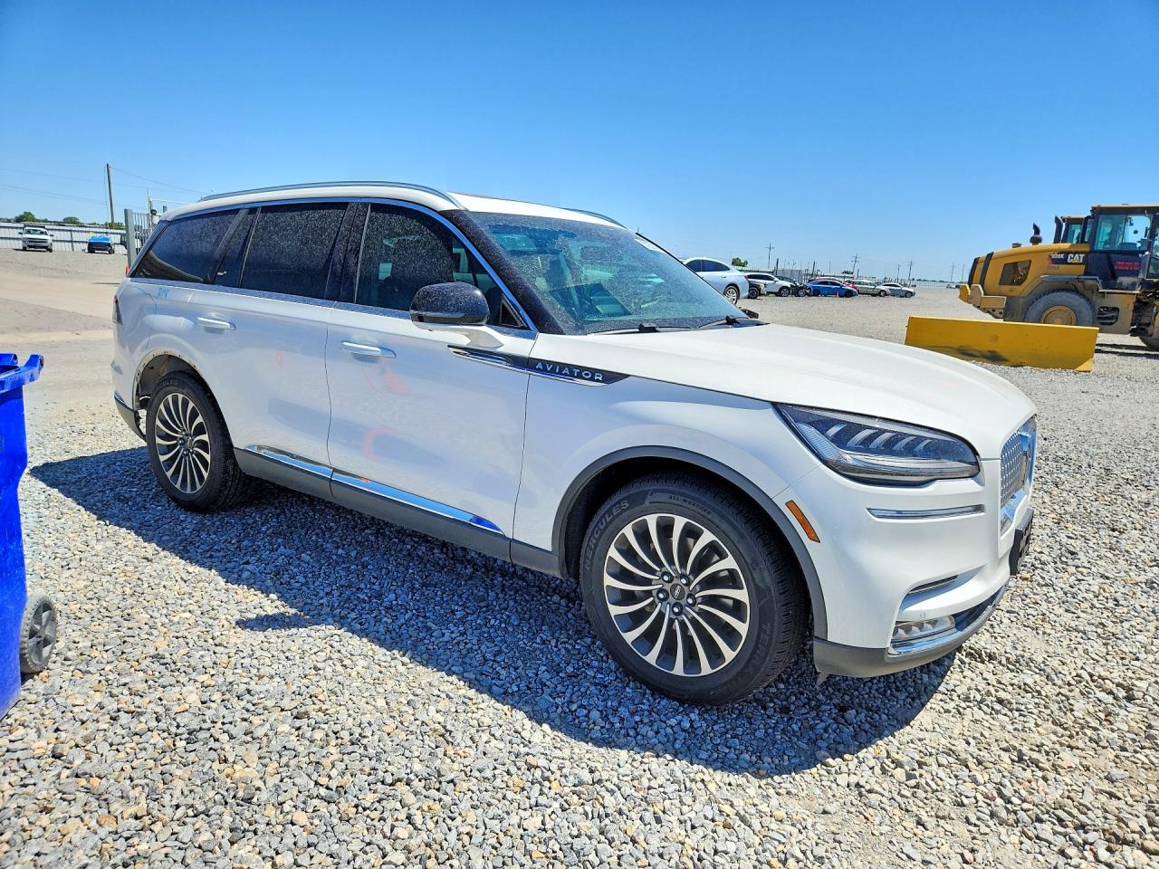 2020 Lincoln Aviator Reserve White vin: 5LM5J7XC8LGL37483