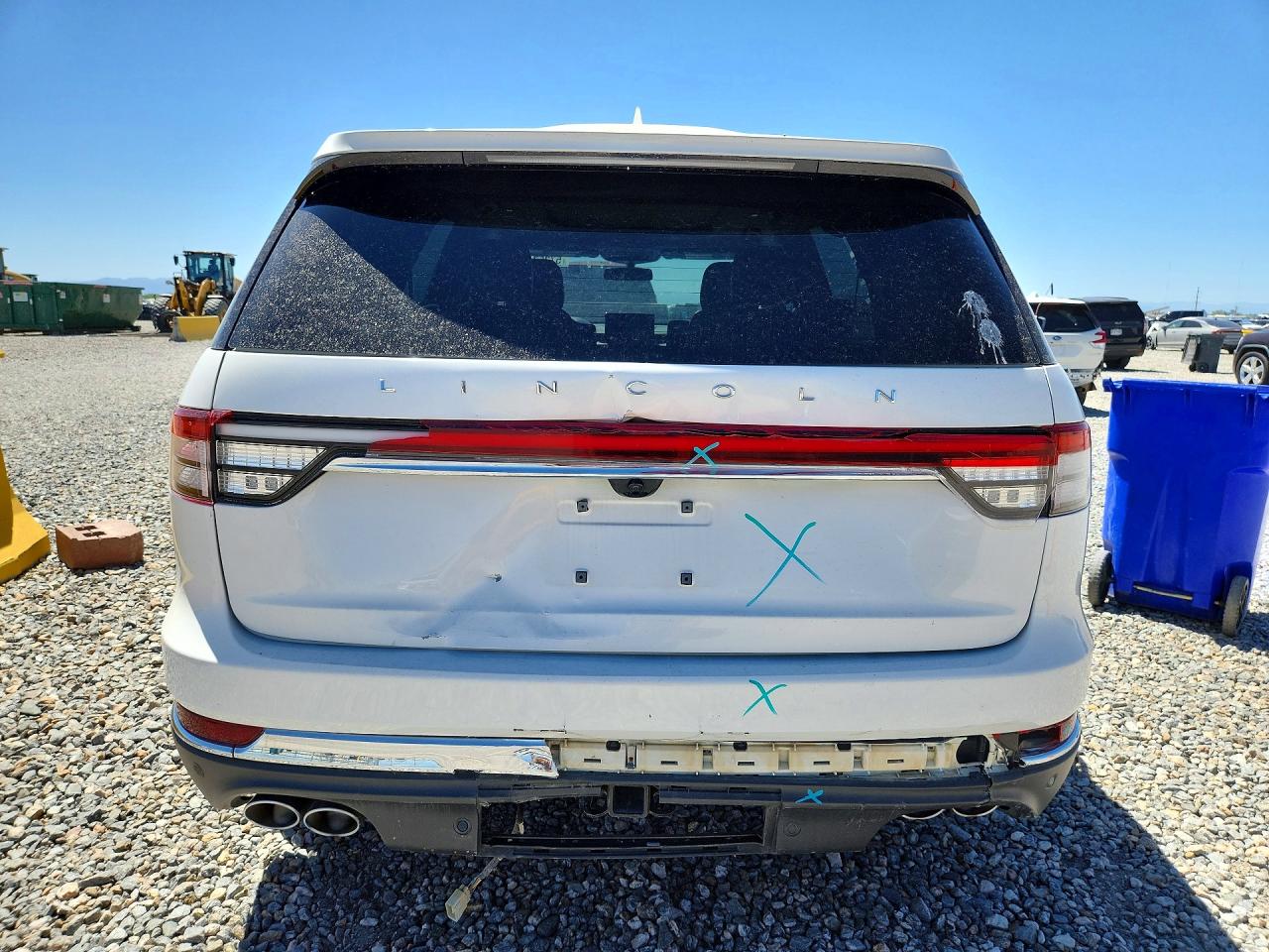 2020 Lincoln Aviator Reserve White vin: 5LM5J7XC8LGL37483