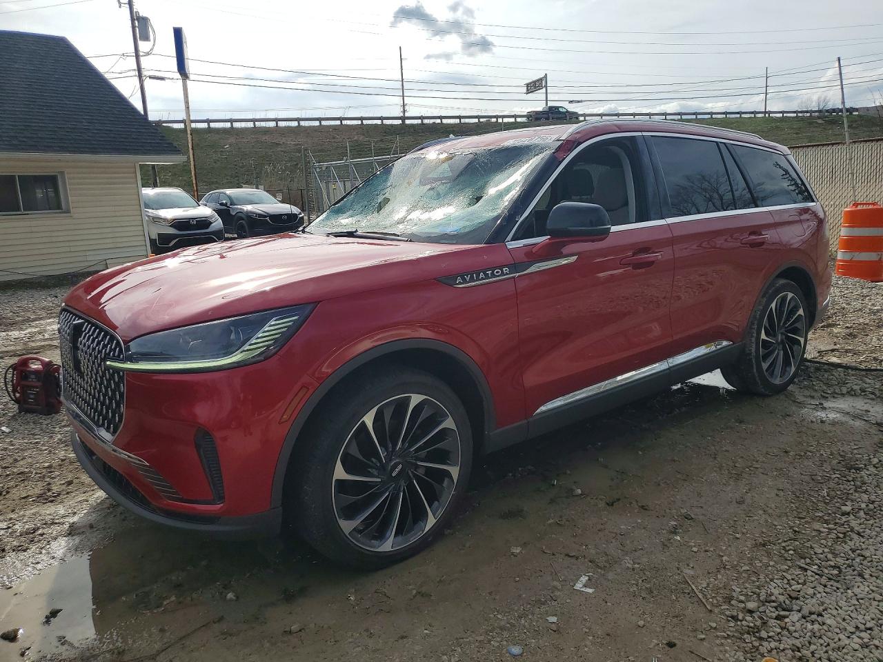 2025 Lincoln Aviator Reserve Red vin: 5LM5J7XC9SGL01543