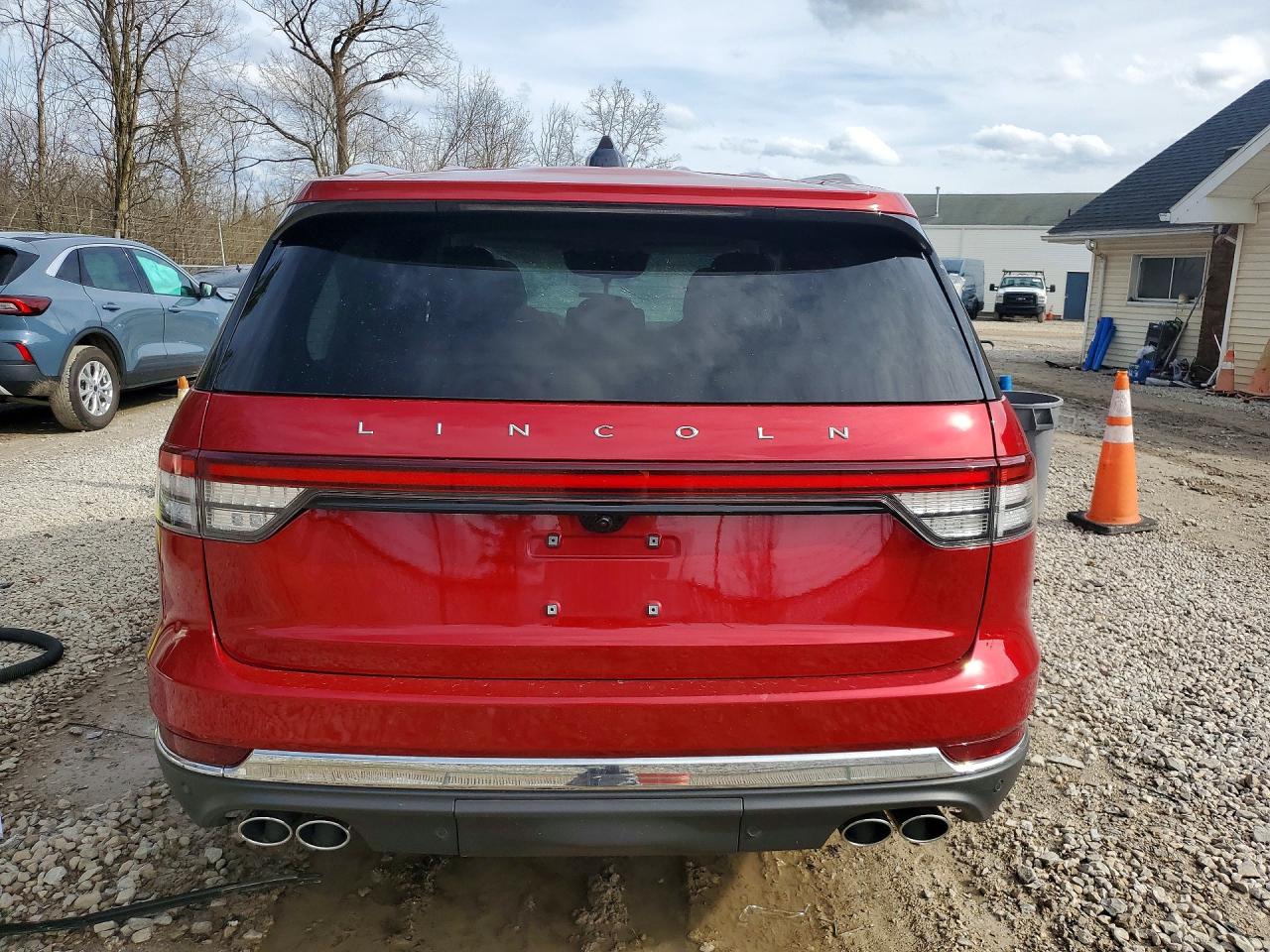 2025 Lincoln Aviator Reserve Red vin: 5LM5J7XC9SGL01543