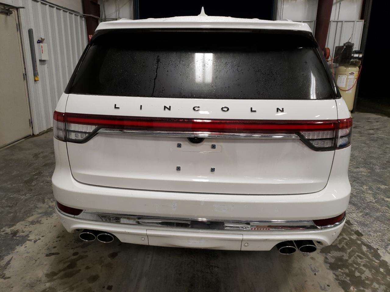 2022 Lincoln Aviator Black Label White vin: 5LM5J9XC5NGL04097