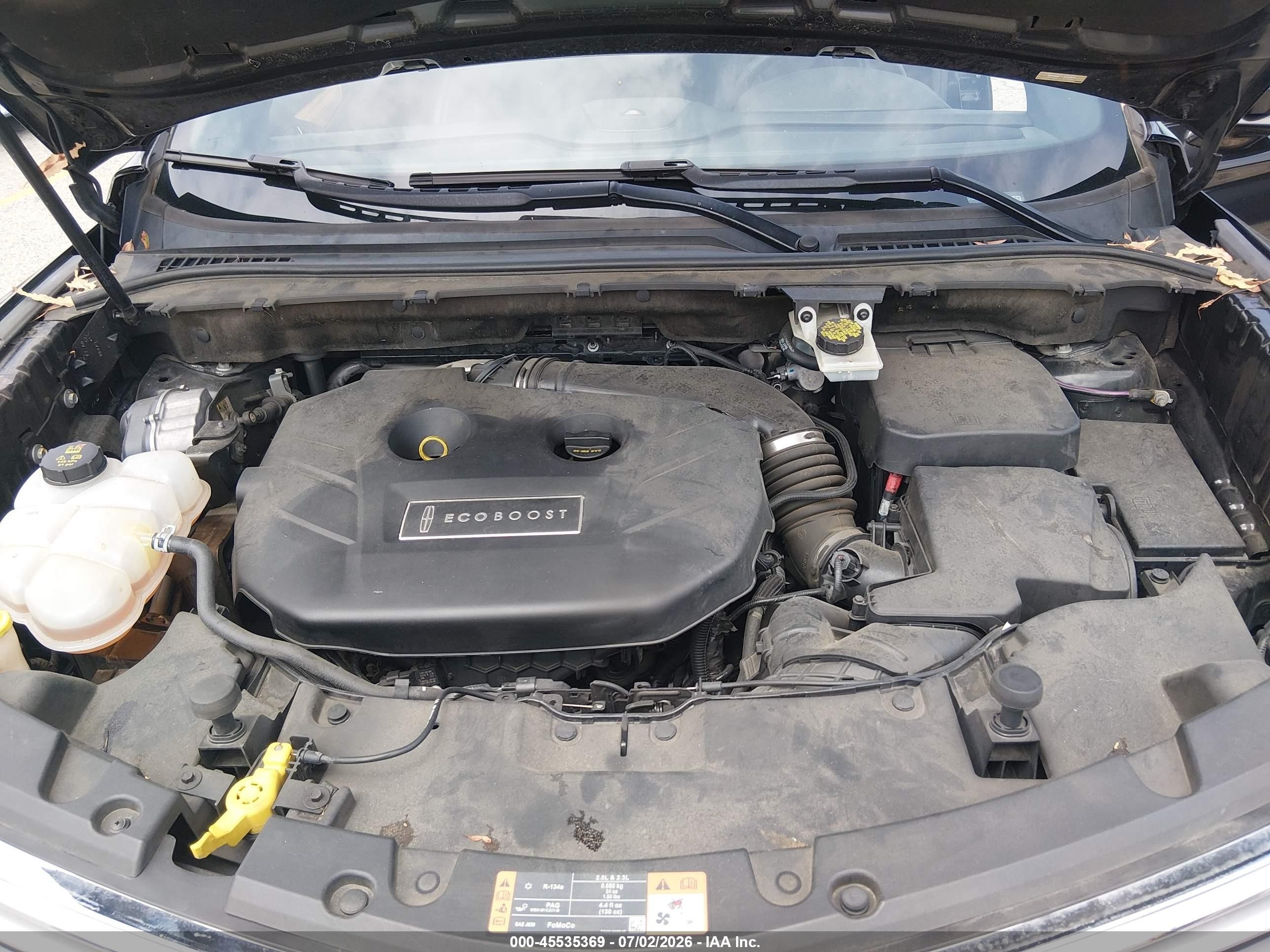 2015 Lincoln Mkc   Black vin: 5LMCJ1A90FUJ03099