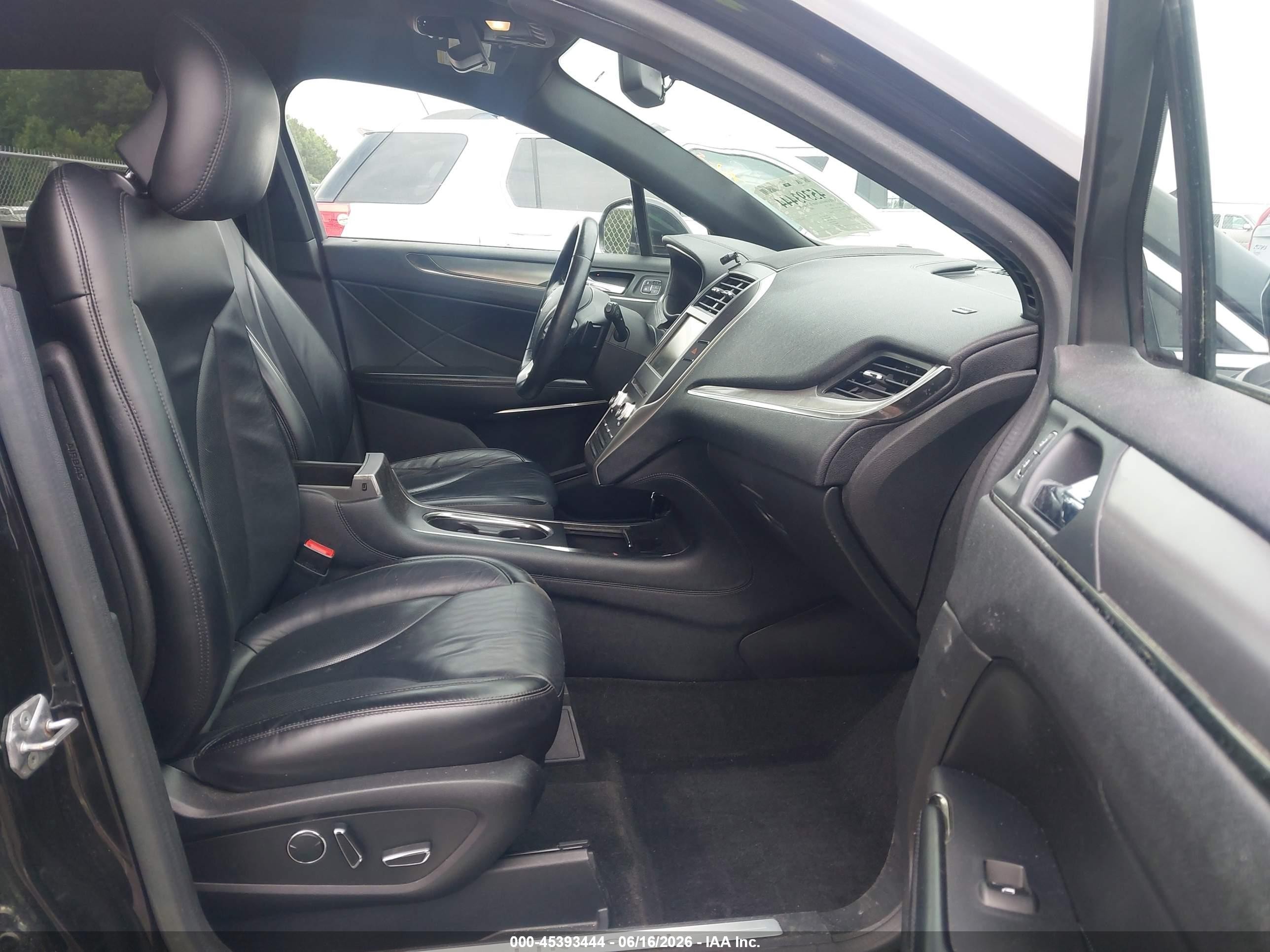2015 Lincoln Mkc Black vin: 5LMCJ1A90FUJ09212