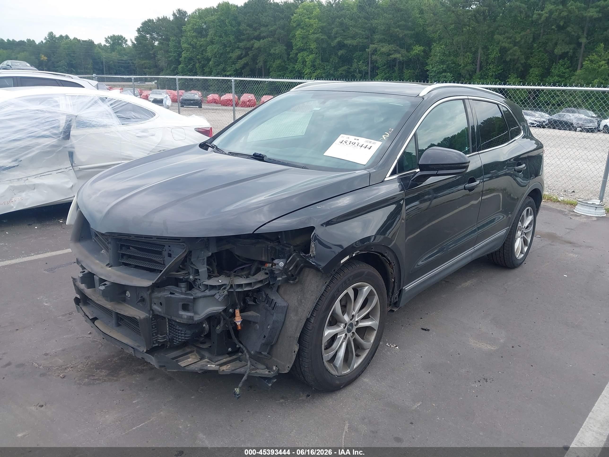 2015 Lincoln Mkc Black vin: 5LMCJ1A90FUJ09212