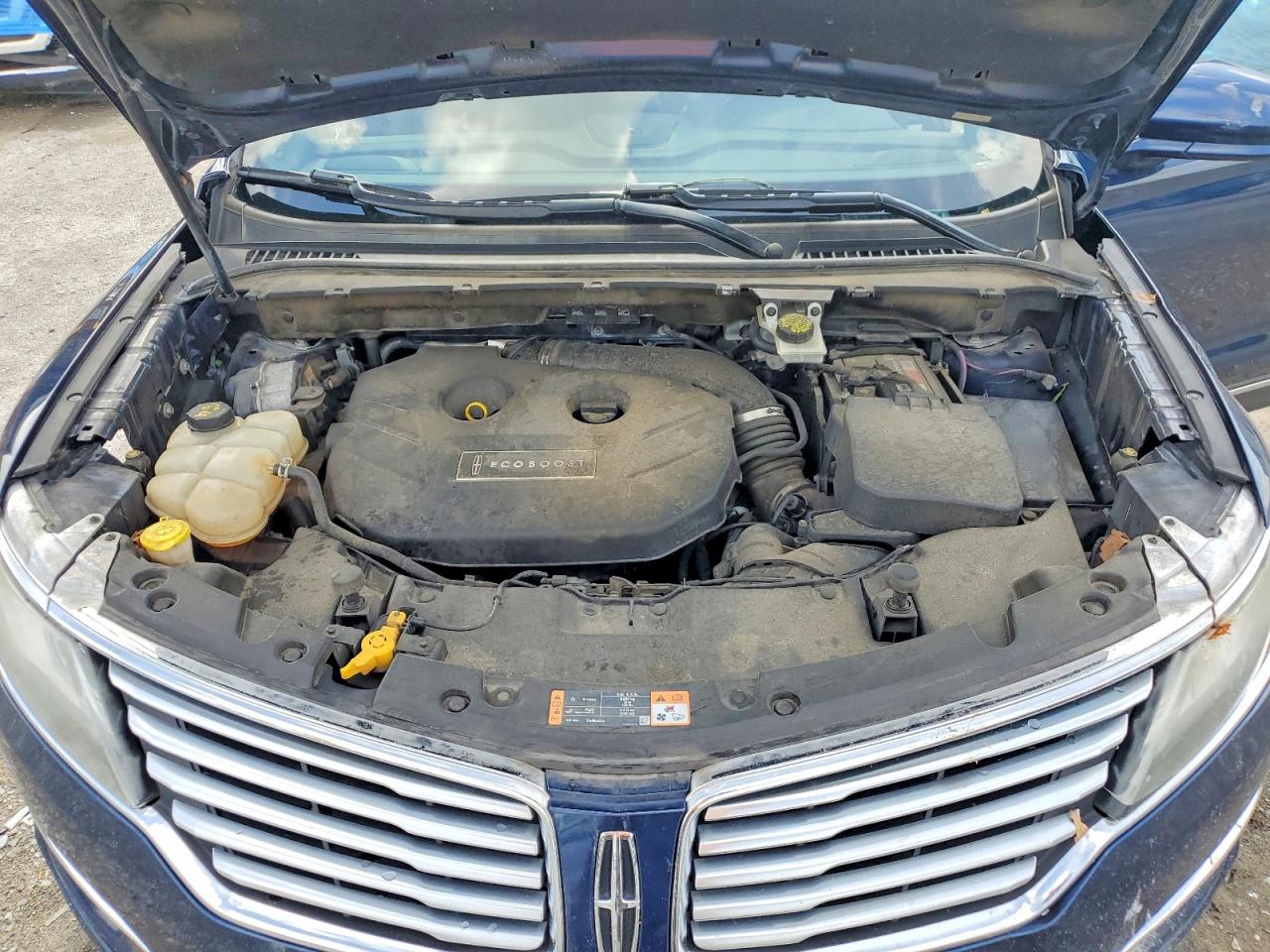 2015 Lincoln Mkc Blue vin: 5LMCJ1A90FUJ10747
