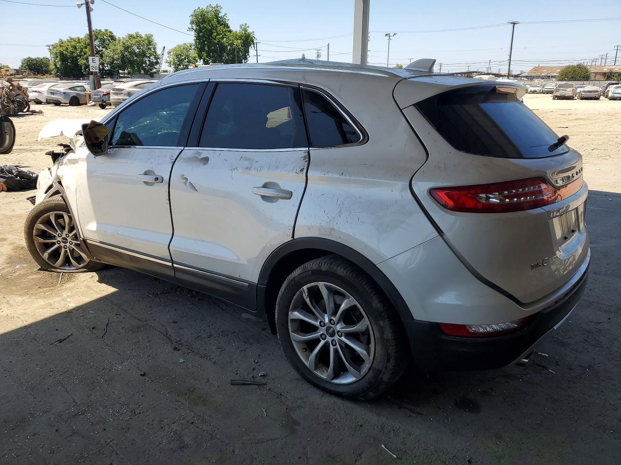 2015 Lincoln Mkc White vin: 5LMCJ1A90FUJ15866