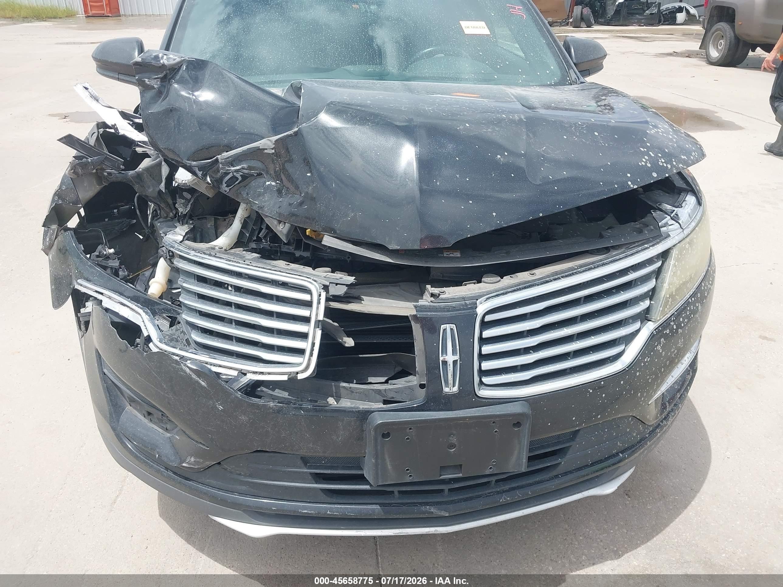 2015 Lincoln Mkc   Black vin: 5LMCJ1A90FUJ16046