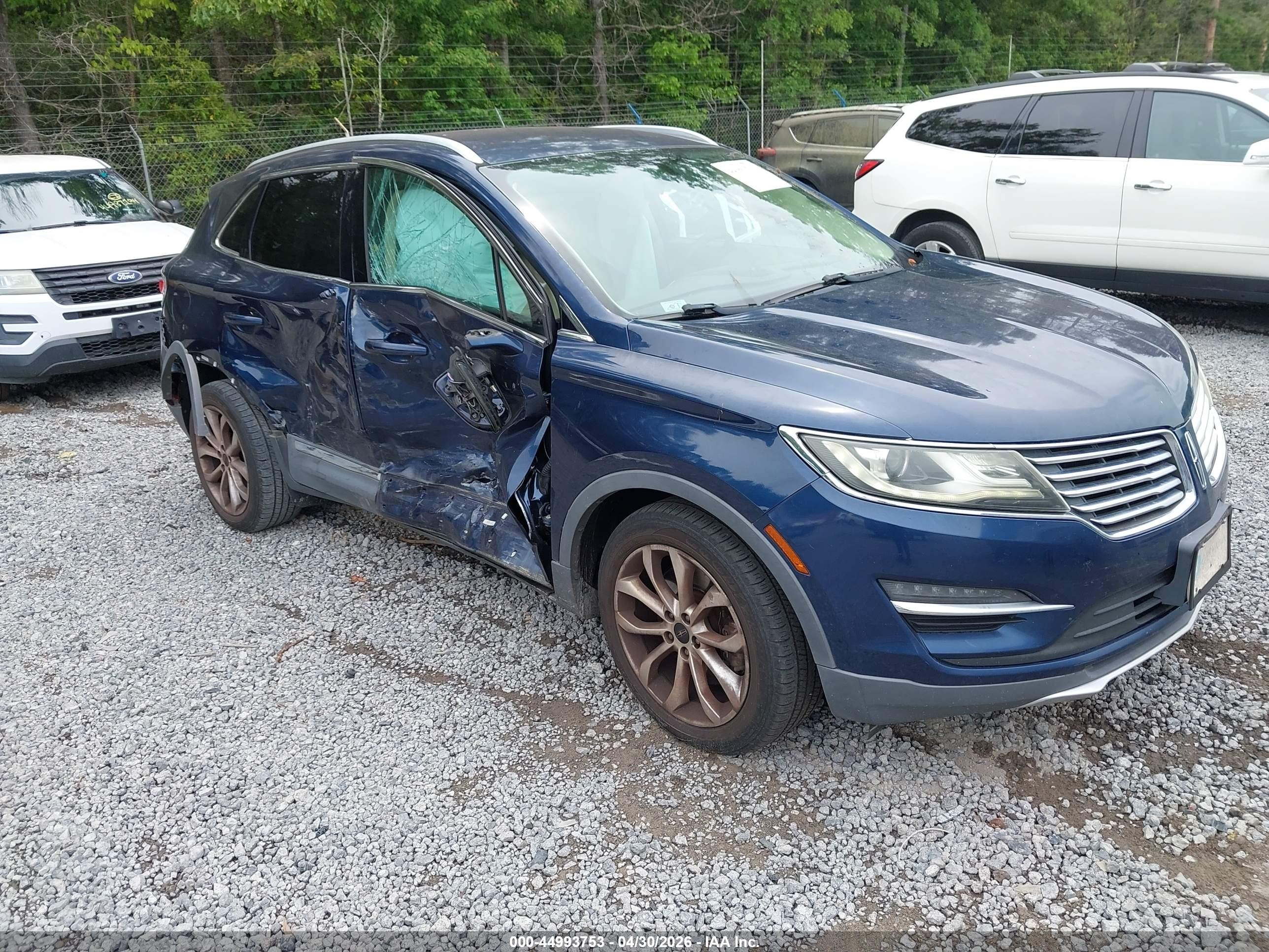 2015 Lincoln Mkc Бежевый vin: 5LMCJ1A91FUJ15651