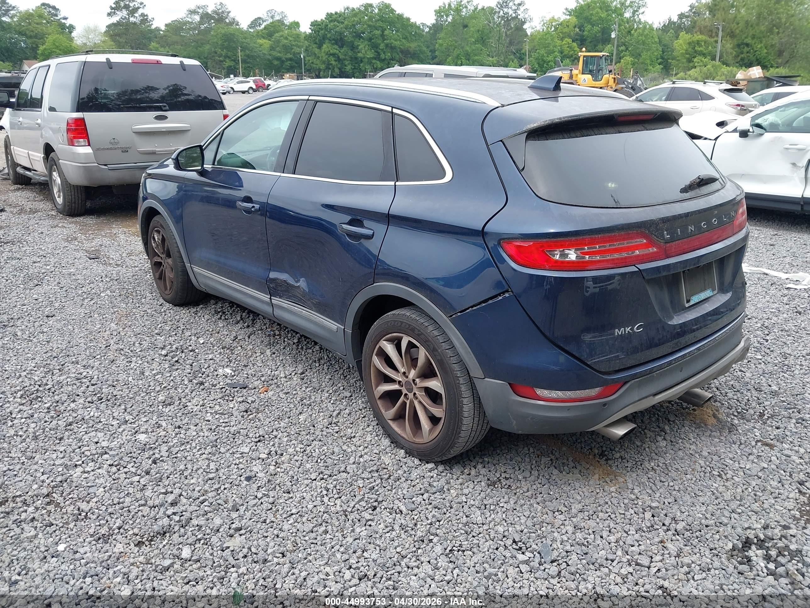 2015 Lincoln Mkc Бежевый vin: 5LMCJ1A91FUJ15651