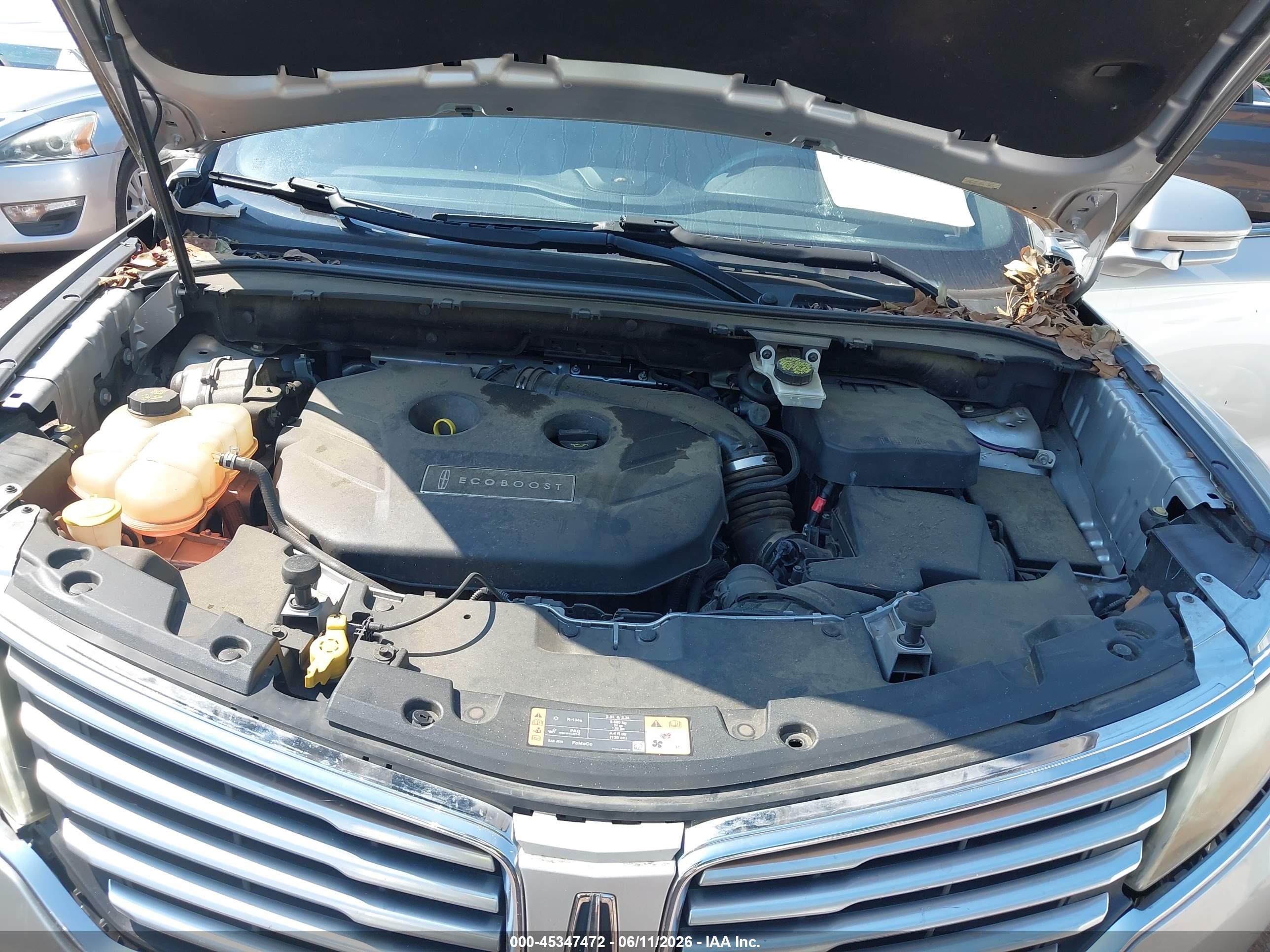 2015 Lincoln Mkc   Silver vin: 5LMCJ1A92FUJ07364