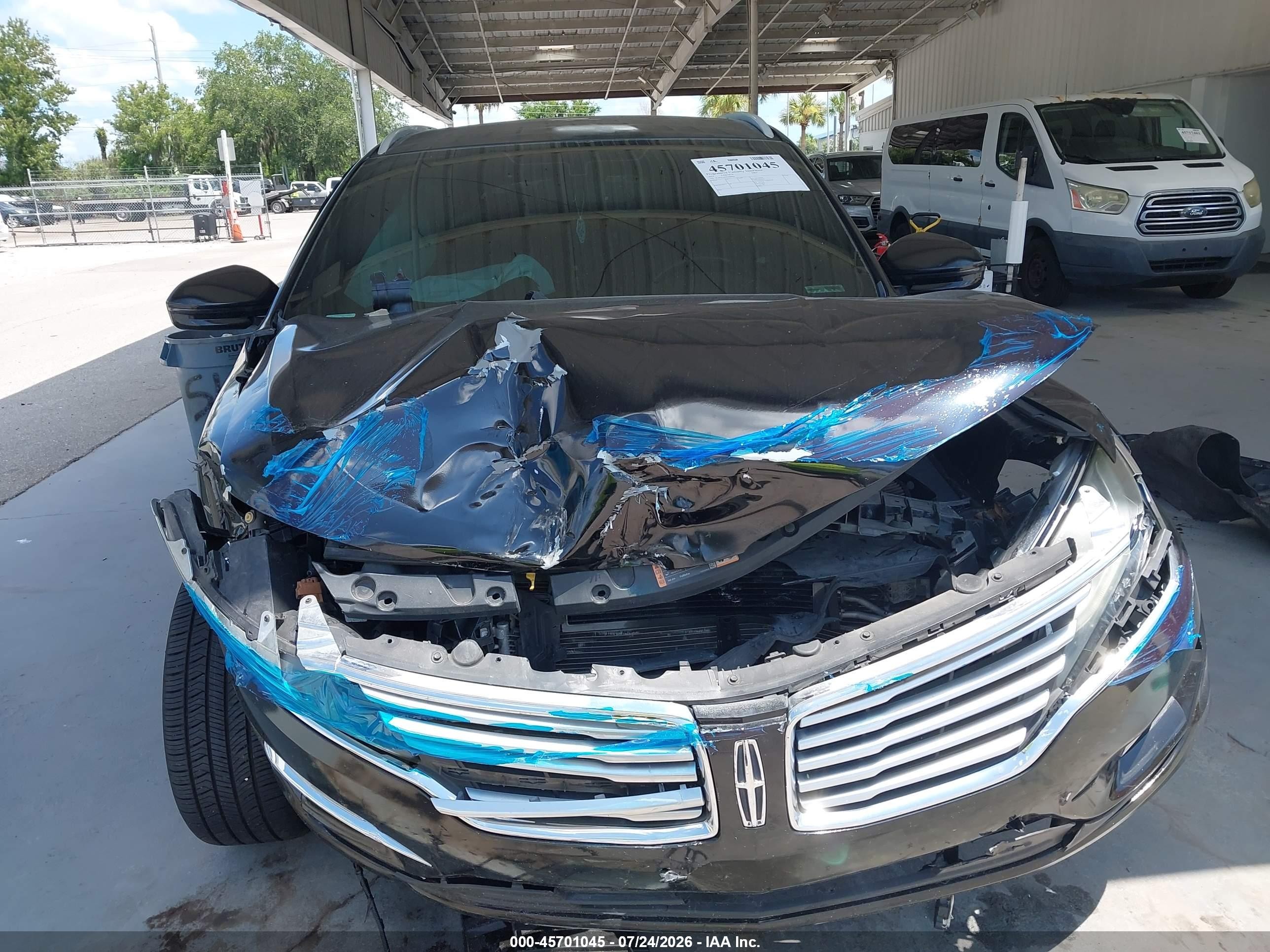 2015 Lincoln Mkc   Black vin: 5LMCJ1A93FUJ06076