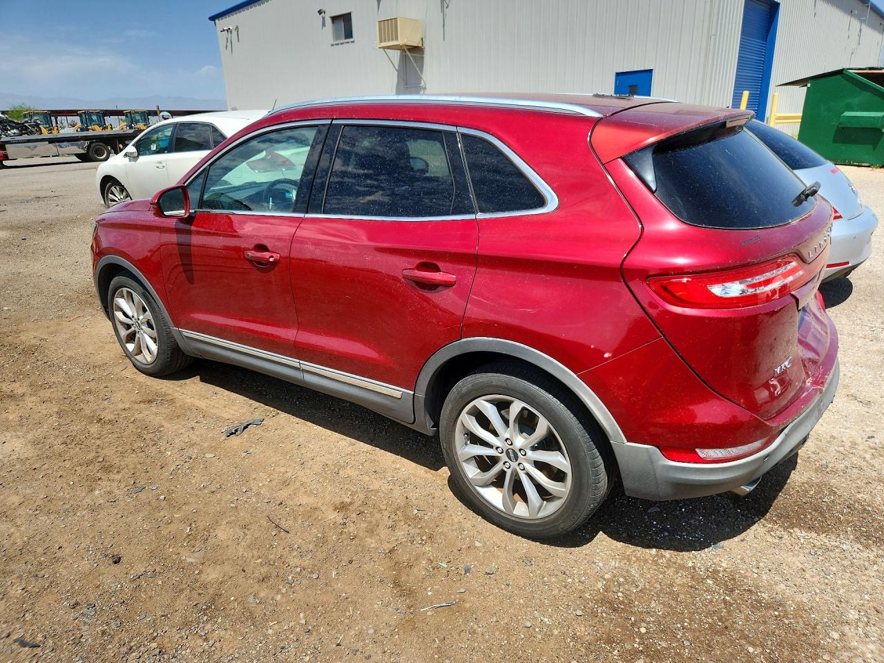 2015 Lincoln Mkc Red vin: 5LMCJ1A93FUJ24769