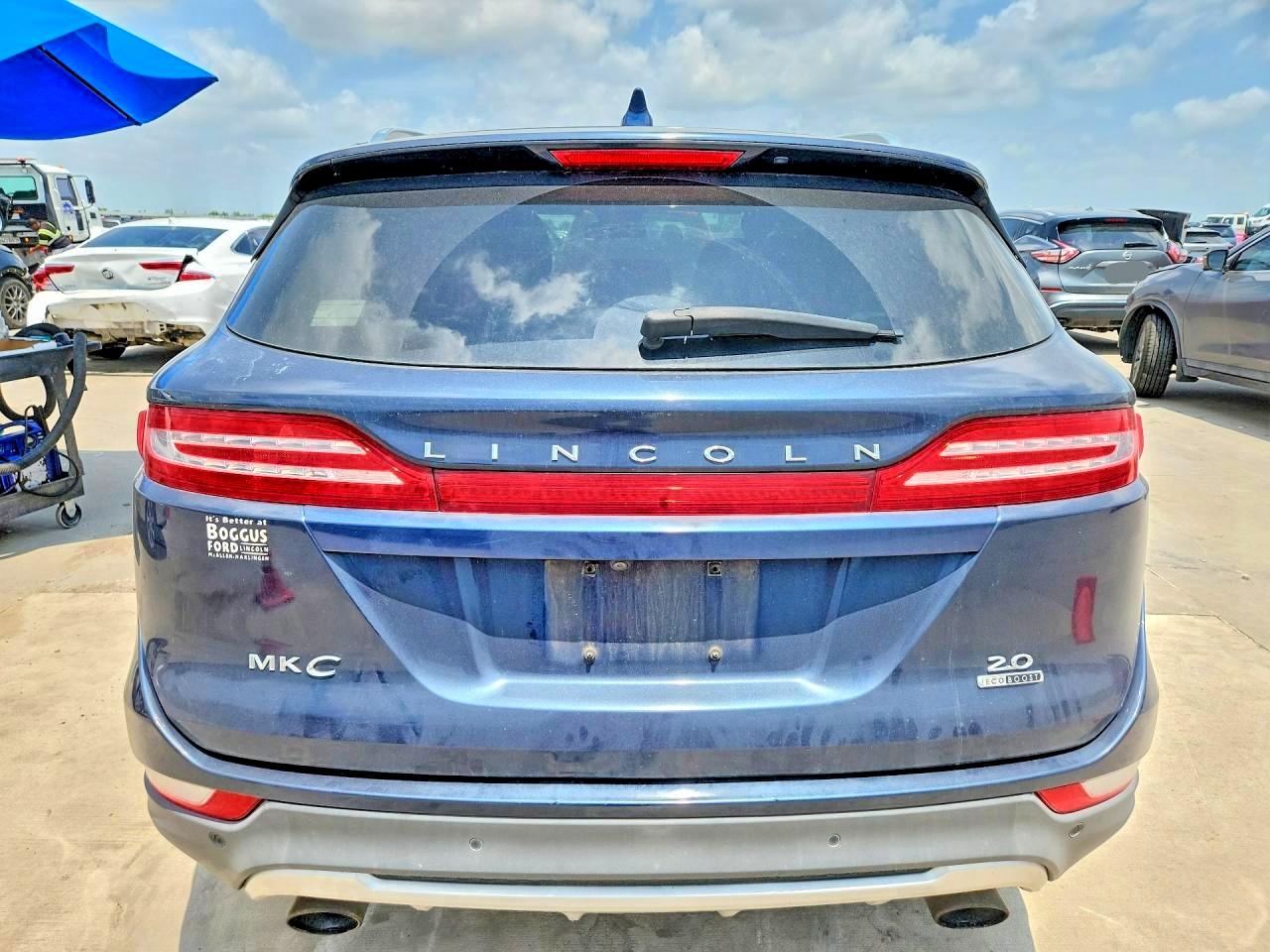 2015 Lincoln Mkc Blue vin: 5LMCJ1A93FUJ40891