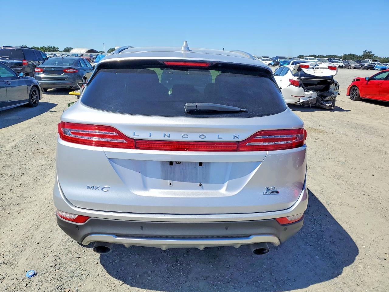 2015 Lincoln Mkc Silver vin: 5LMCJ1A93FUJ48134