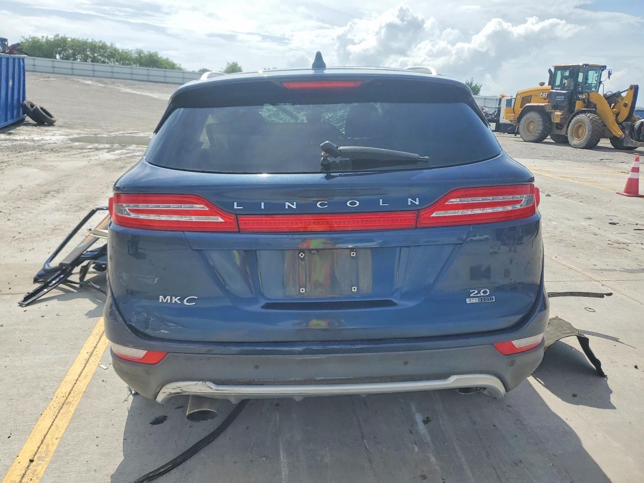 2015 Lincoln Mkc Синий vin: 5LMCJ1A94FUJ00920