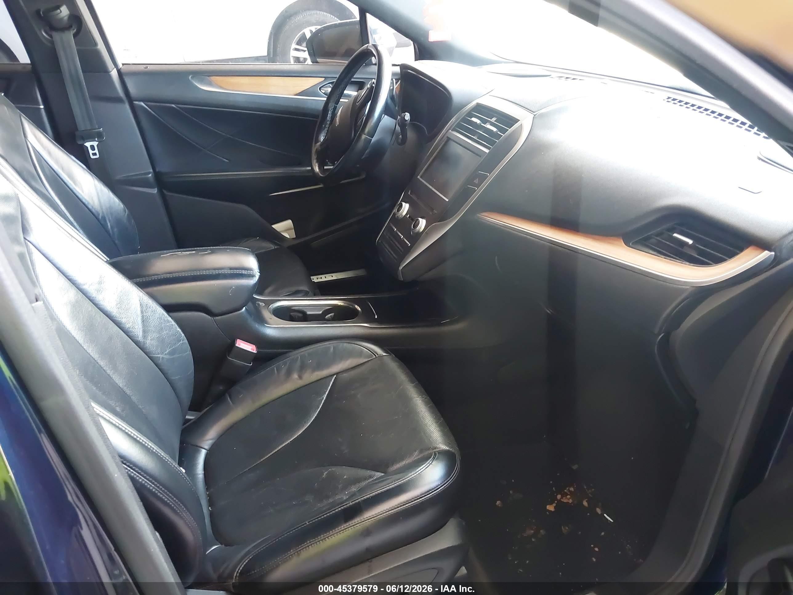 2015 Lincoln Mkc   Синий vin: 5LMCJ1A94FUJ05230
