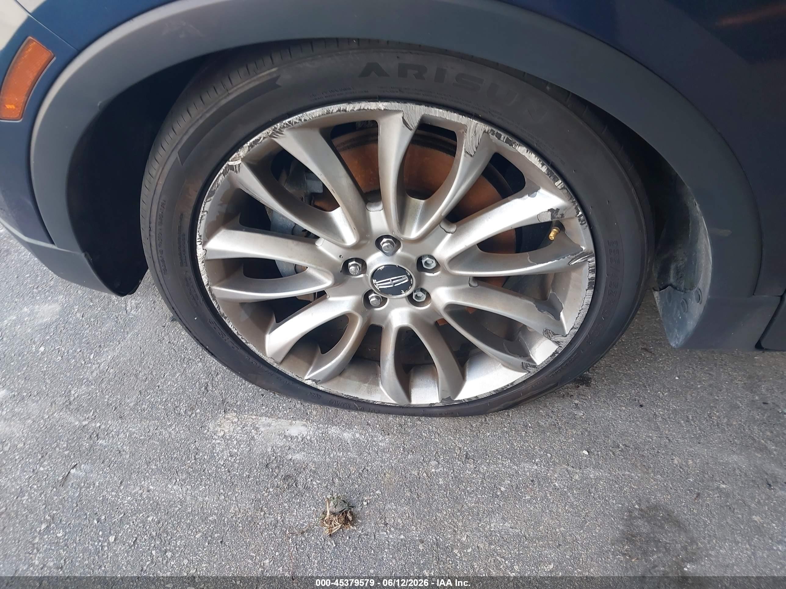 2015 Lincoln Mkc   Синий vin: 5LMCJ1A94FUJ05230