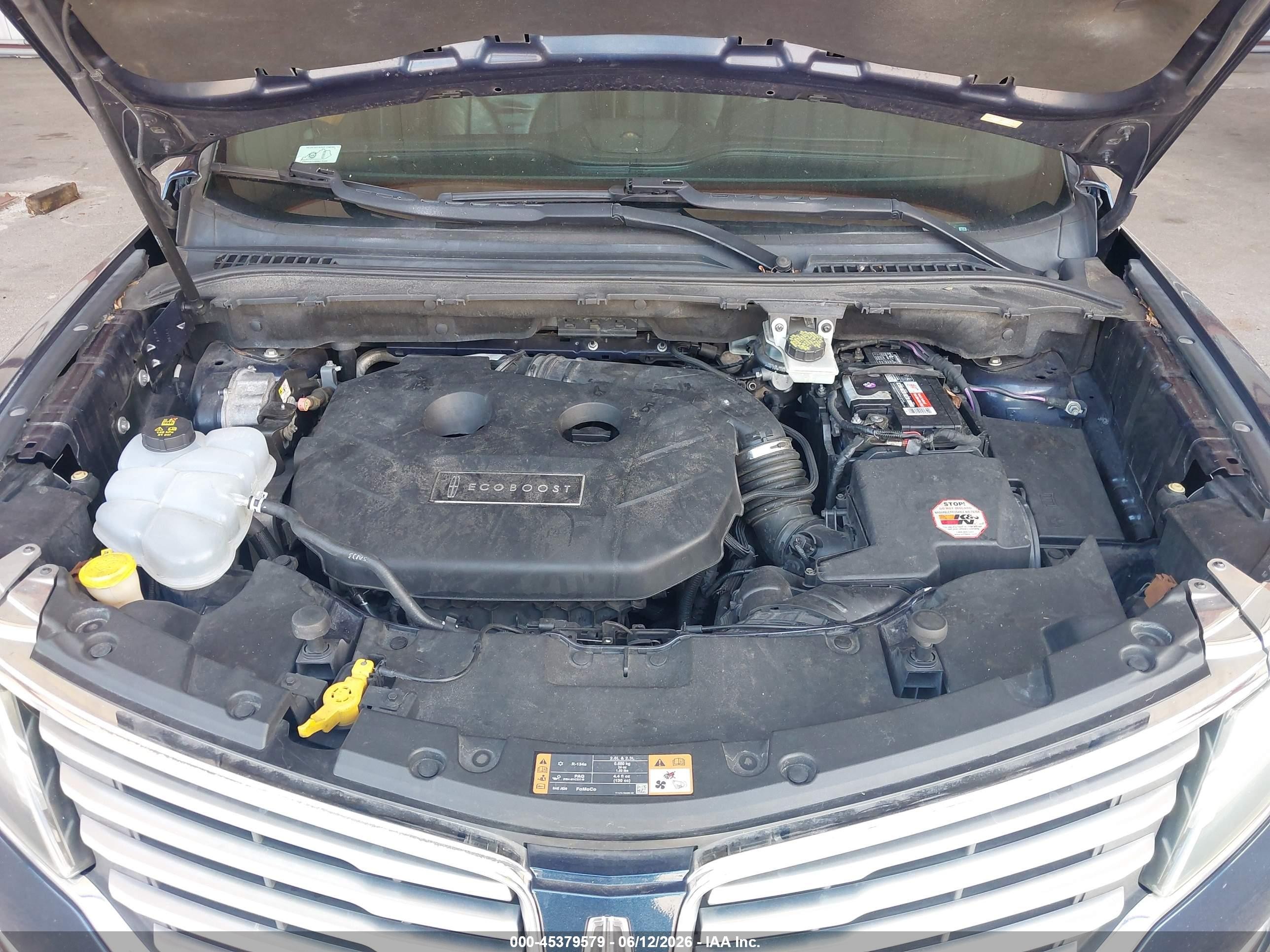 2015 Lincoln Mkc   Синий vin: 5LMCJ1A94FUJ05230