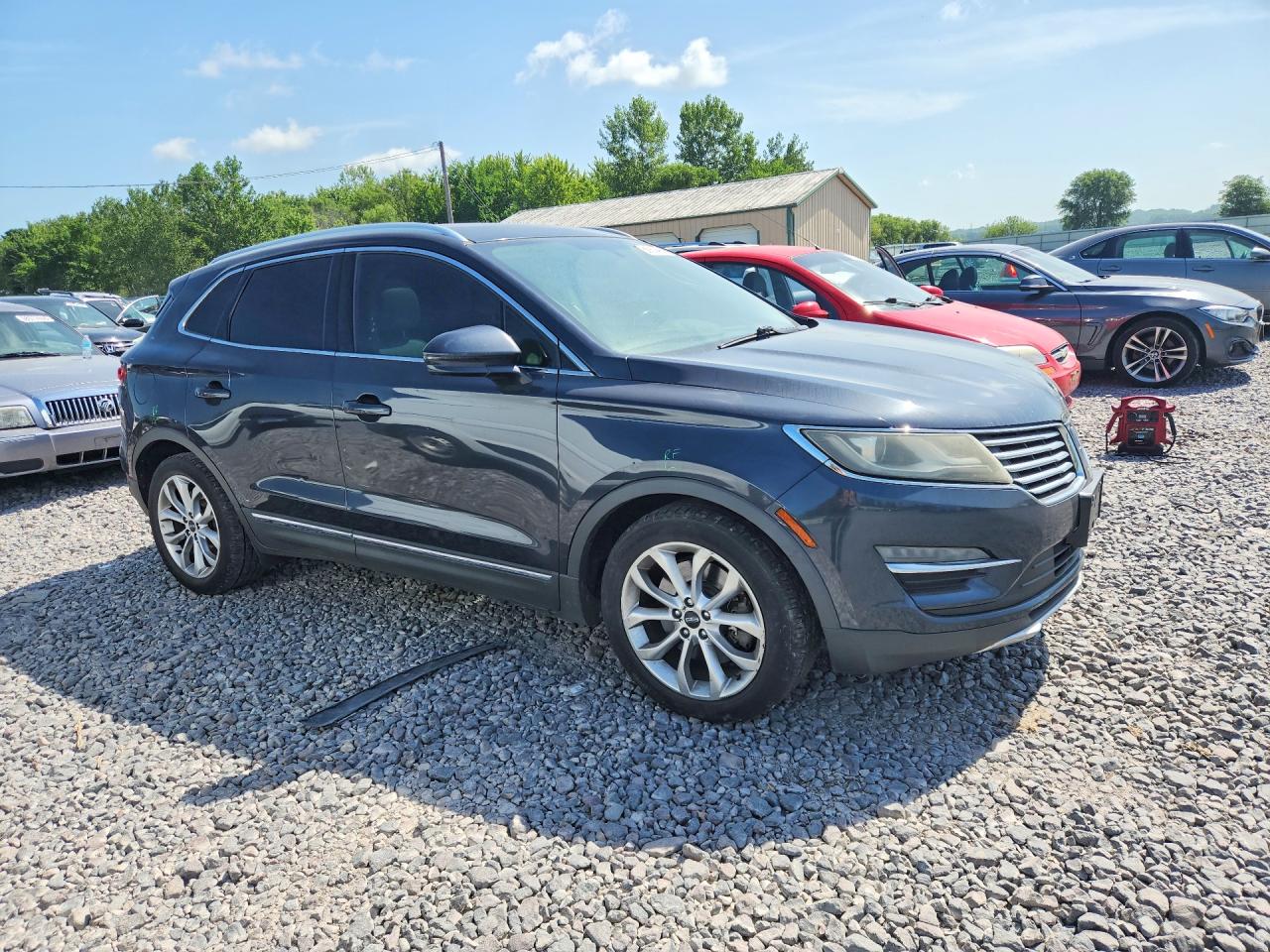 2015 Lincoln Mkc Gray vin: 5LMCJ1A94FUJ11190