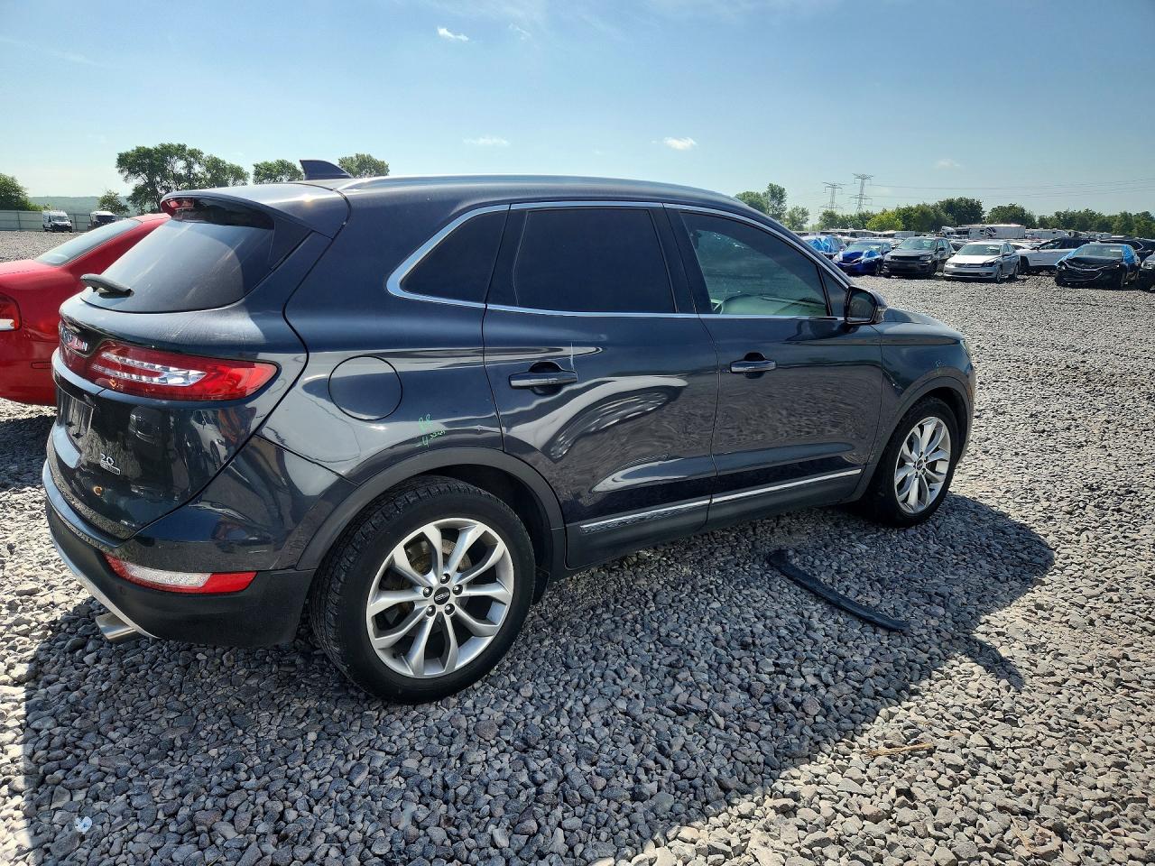 2015 Lincoln Mkc Gray vin: 5LMCJ1A94FUJ11190