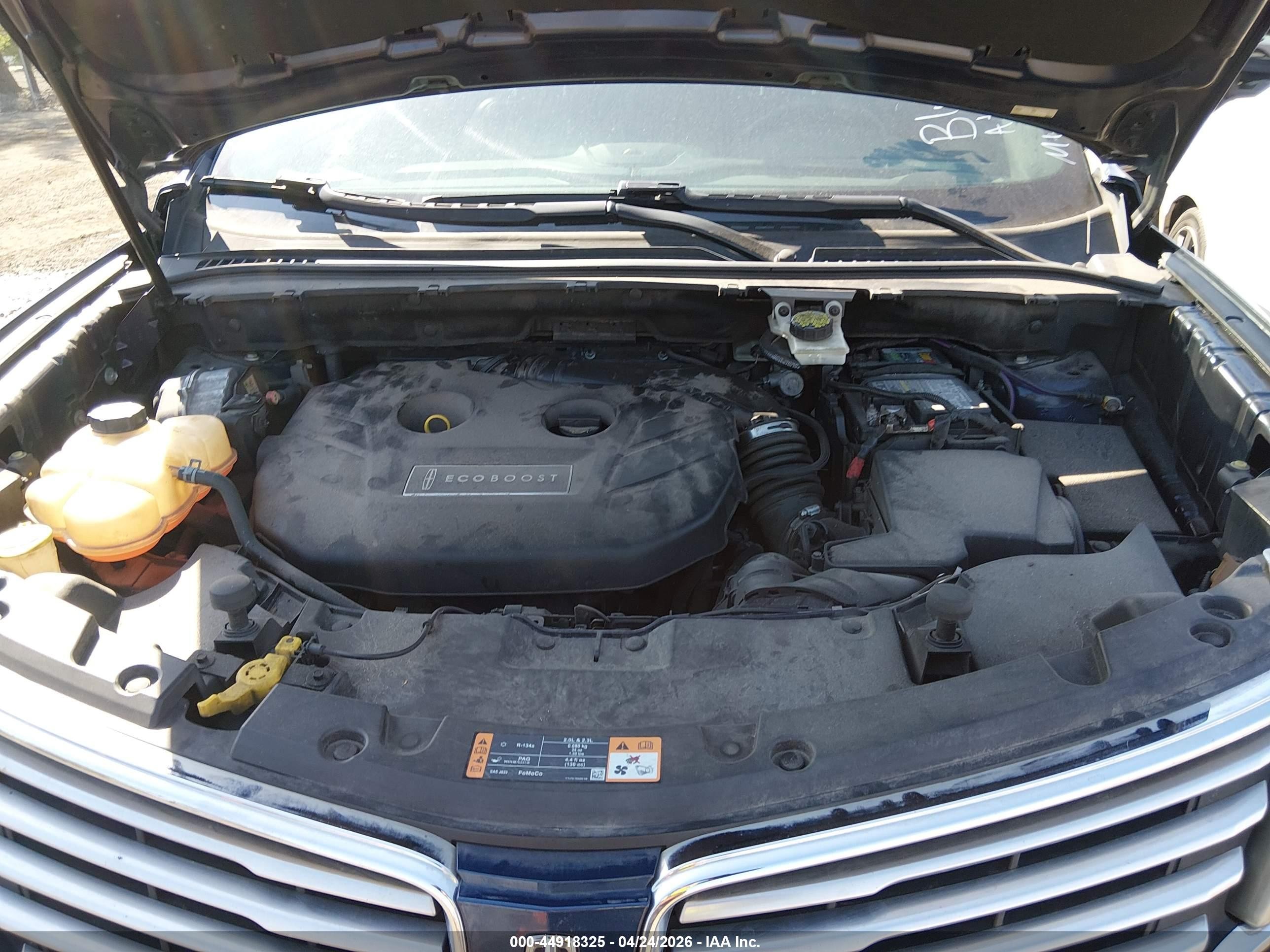 2015 Lincoln Mkc   Black vin: 5LMCJ1A94FUJ14347