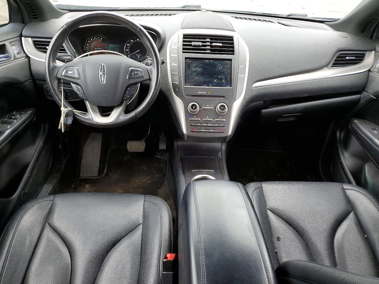 2015 Lincoln Mkc Черный vin: 5LMCJ1A94FUJ24201