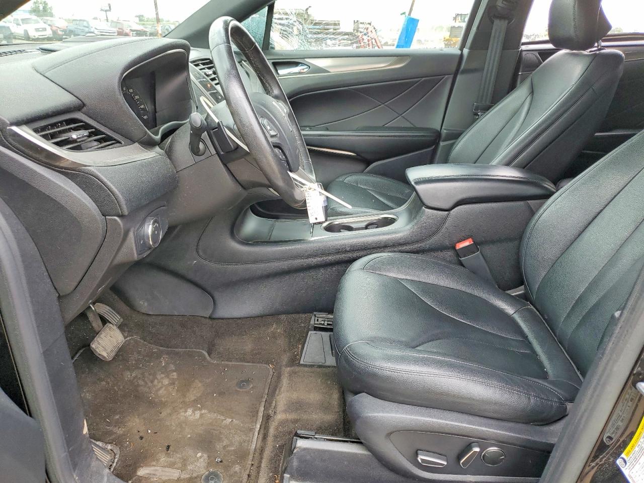2015 Lincoln Mkc Черный vin: 5LMCJ1A94FUJ24201