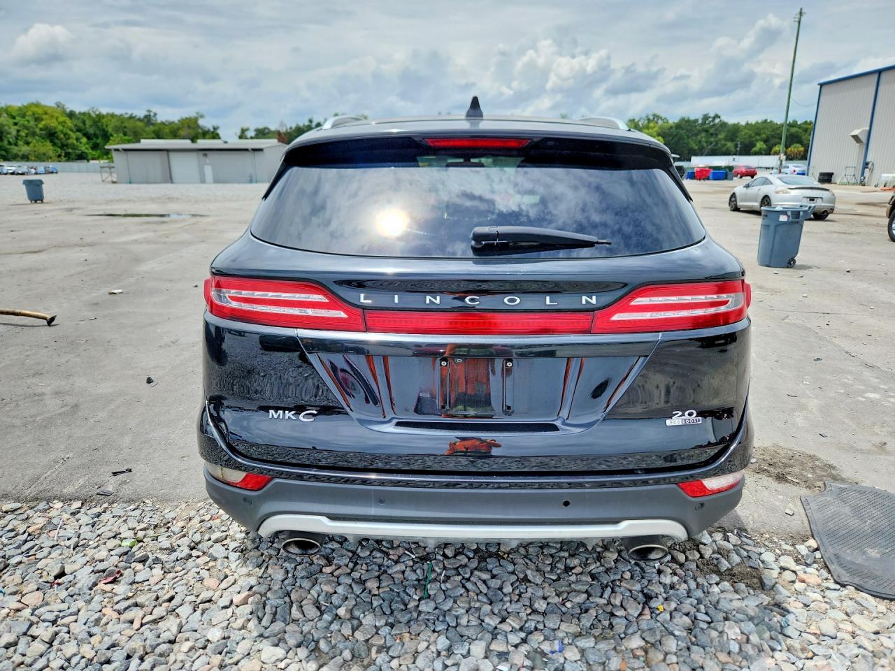 2015 Lincoln Mkc Black vin: 5LMCJ1A94FUJ45338