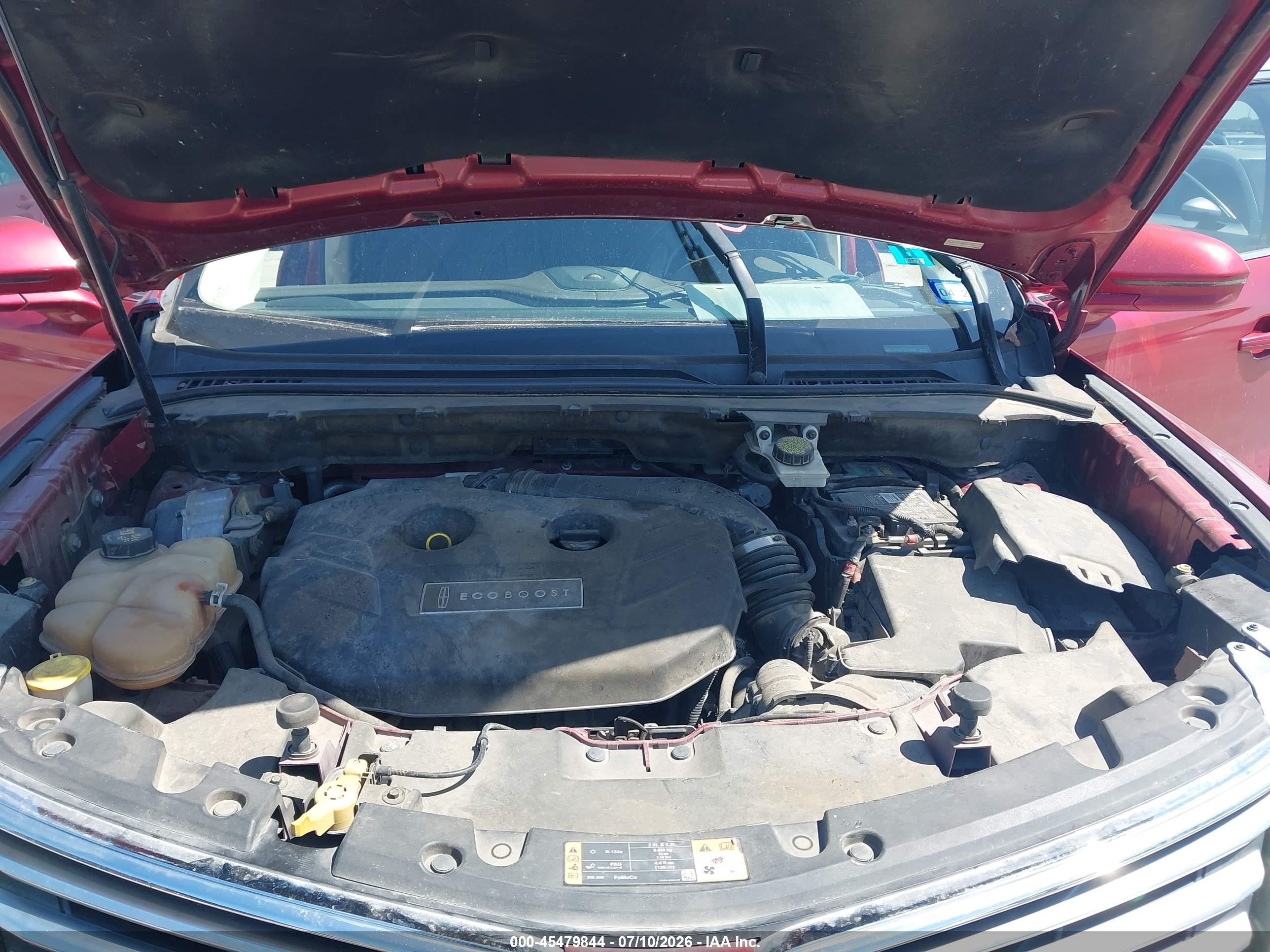 2015 Lincoln Mkc Red vin: 5LMCJ1A95FUJ07892