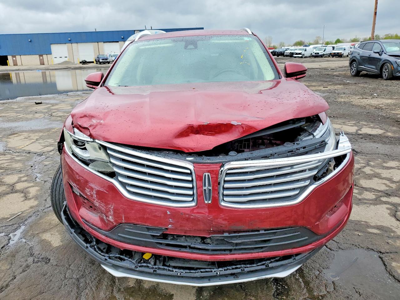 2015 Lincoln Mkc Red vin: 5LMCJ1A95FUJ21033
