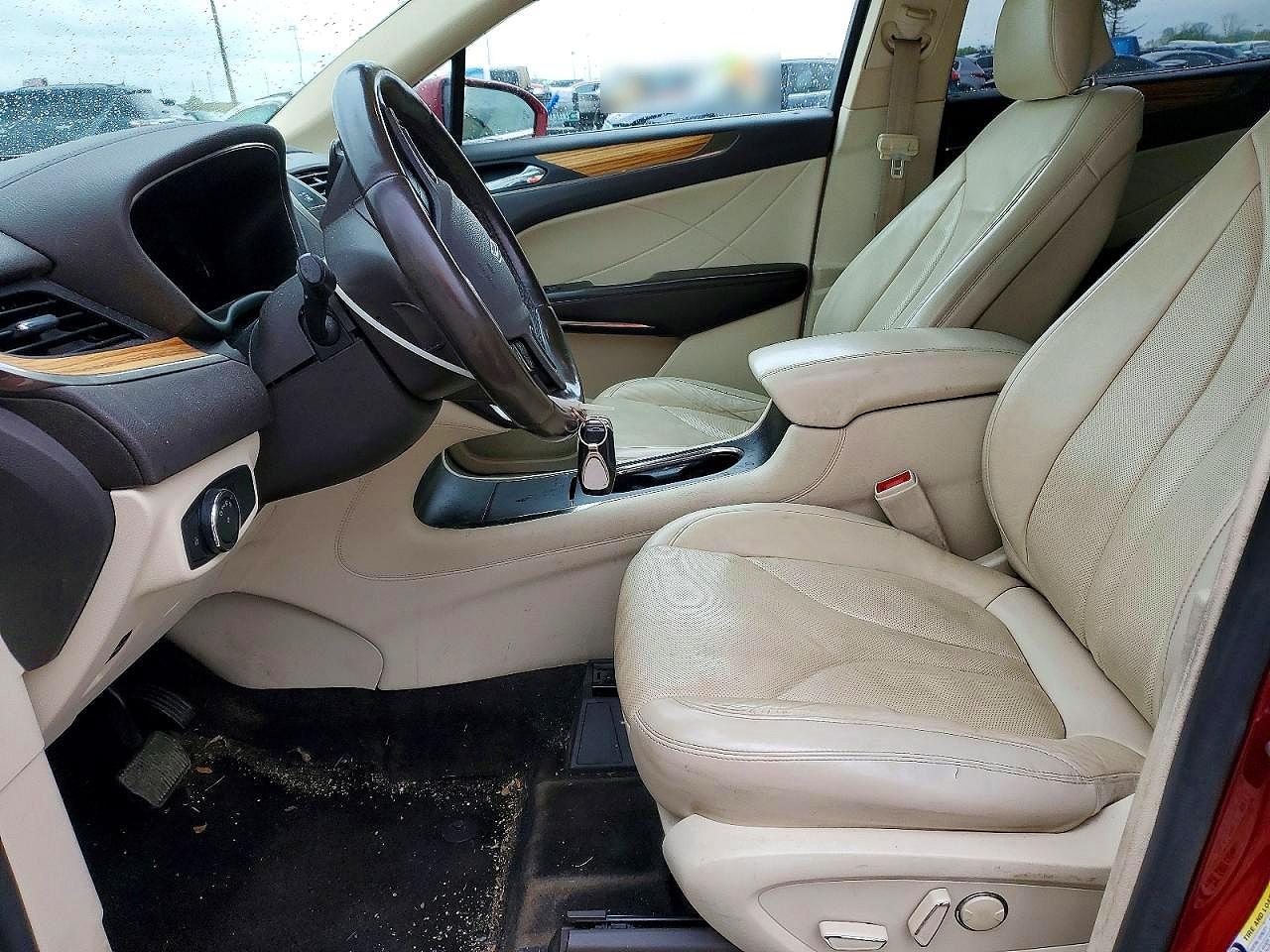 2015 Lincoln Mkc Red vin: 5LMCJ1A95FUJ21033