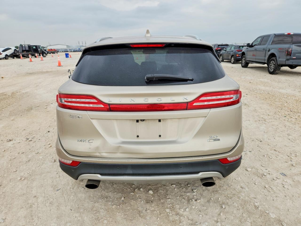 2015 Lincoln Mkc Brown vin: 5LMCJ1A95FUJ37295