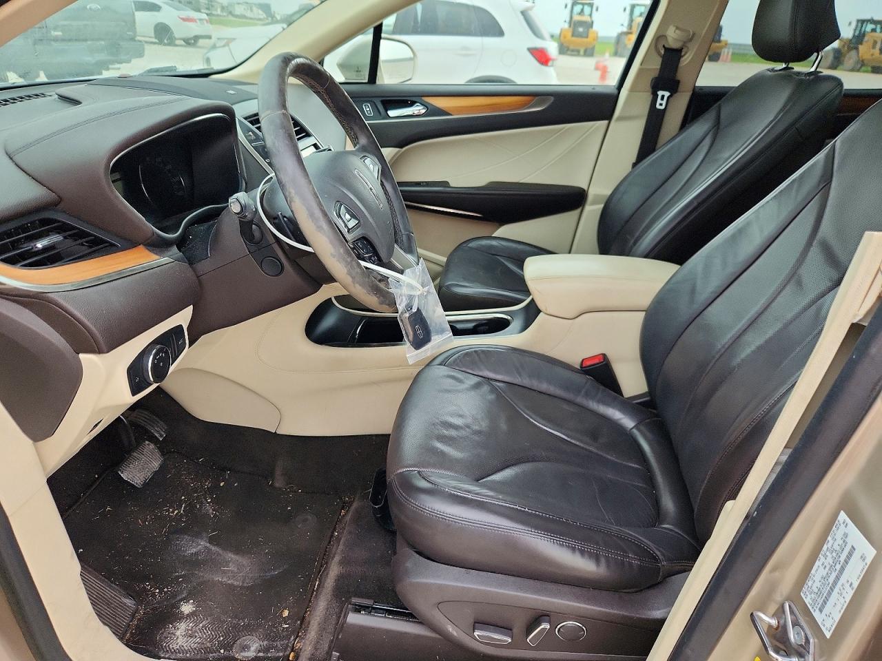 2015 Lincoln Mkc Brown vin: 5LMCJ1A95FUJ37295