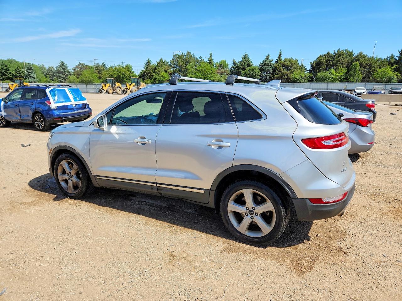 2015 Lincoln Mkc Silver vin: 5LMCJ1A95FUJ47275