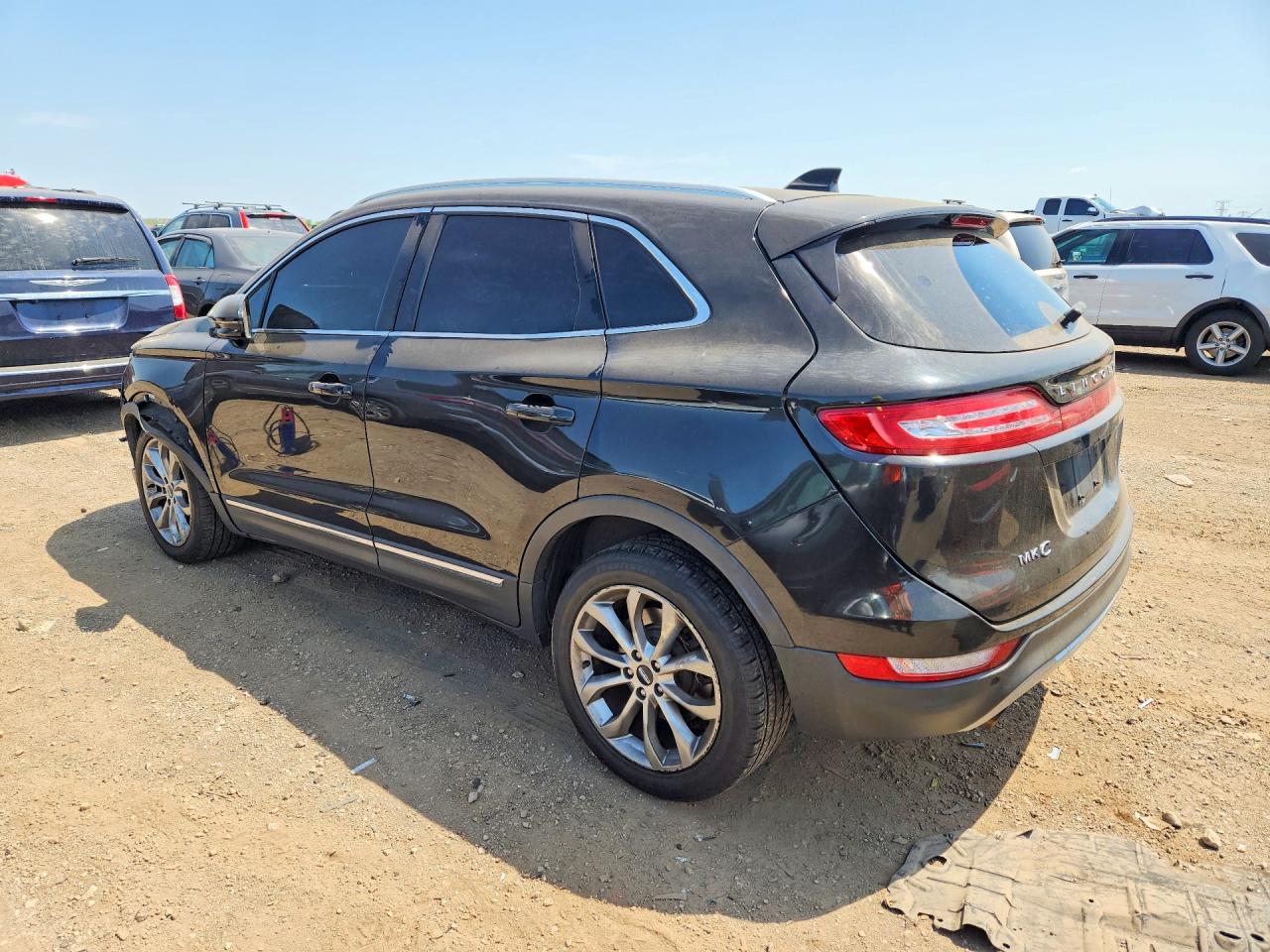 2015 Lincoln Mkc Black vin: 5LMCJ1A95FUJ47356