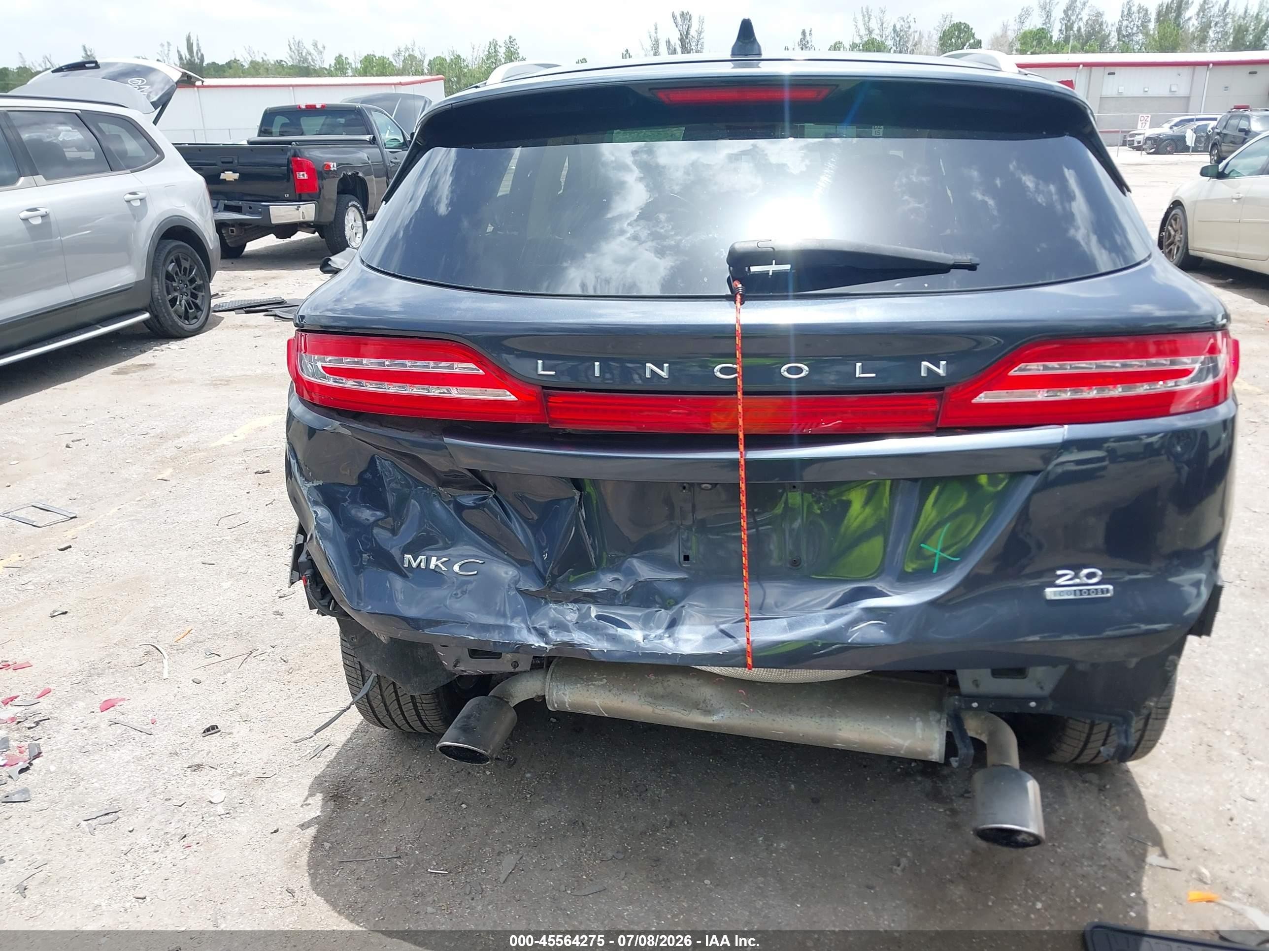 2015 Lincoln Mkc   Черный vin: 5LMCJ1A96FUJ20022