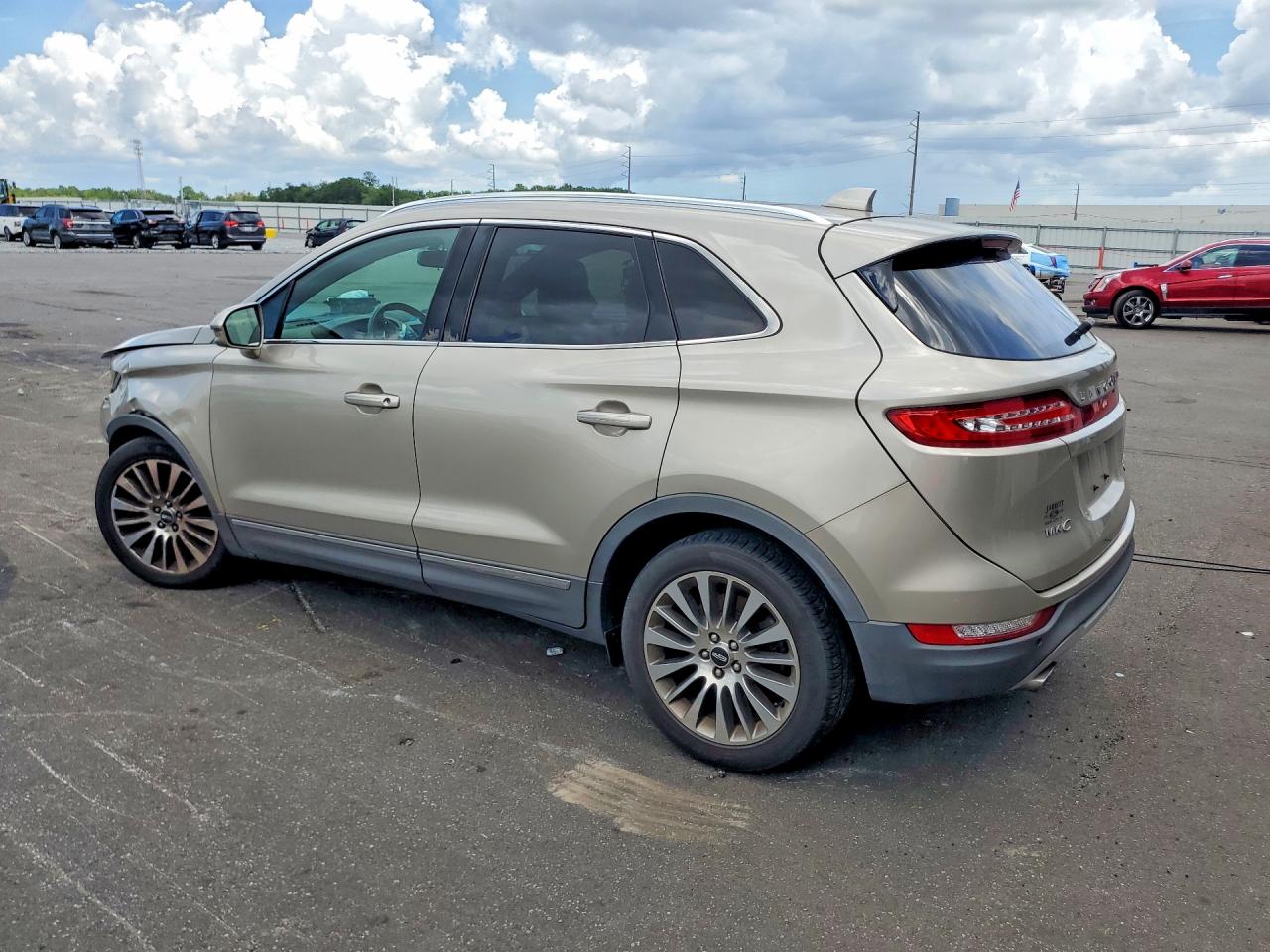 2015 Lincoln Mkc Желто-коричневый vin: 5LMCJ1A96FUJ24779