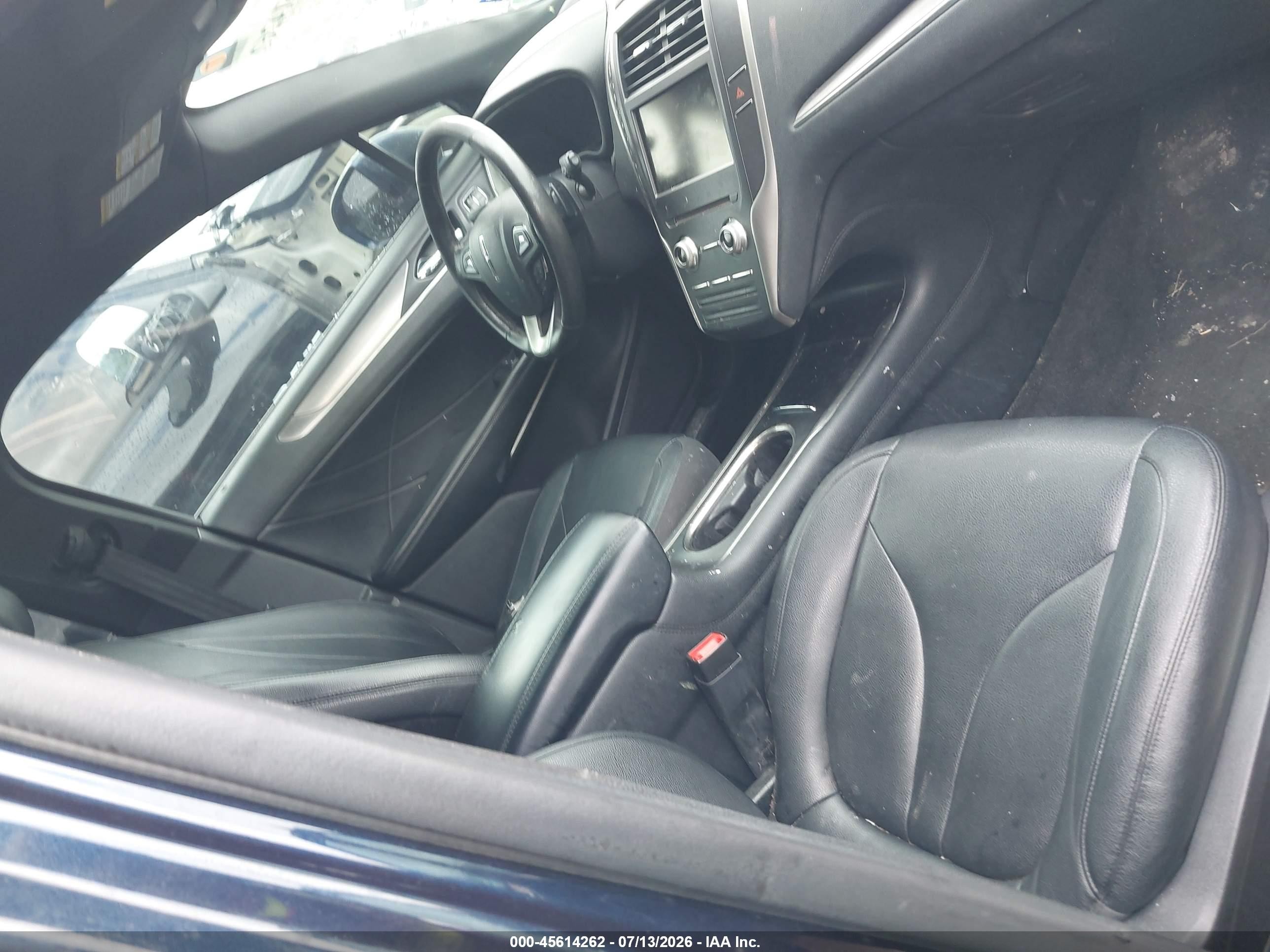 2015 Lincoln Mkc   Blue vin: 5LMCJ1A96FUJ38066