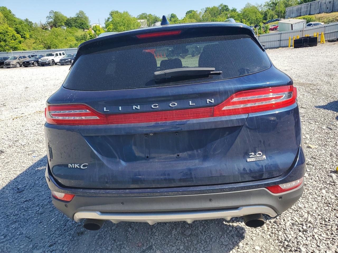 2015 Lincoln Mkc Blue vin: 5LMCJ1A96FUJ47429