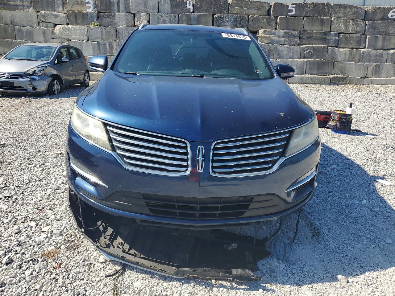 2015 Lincoln Mkc Blue vin: 5LMCJ1A96FUJ47429