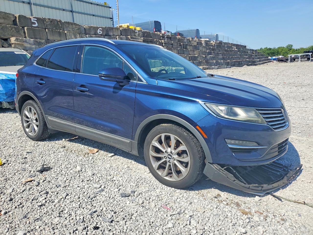 2015 Lincoln Mkc Blue vin: 5LMCJ1A96FUJ47429