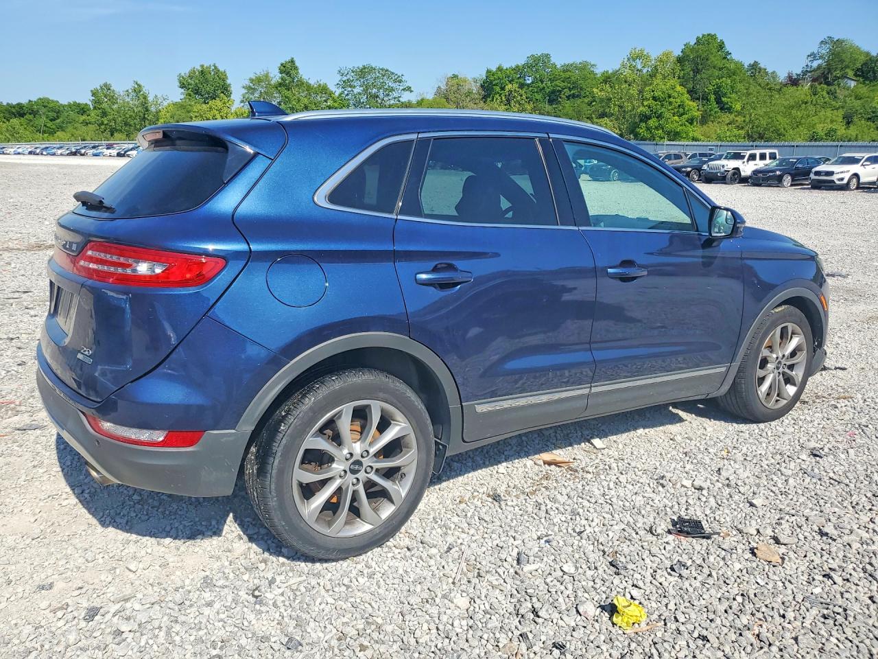 2015 Lincoln Mkc Blue vin: 5LMCJ1A96FUJ47429